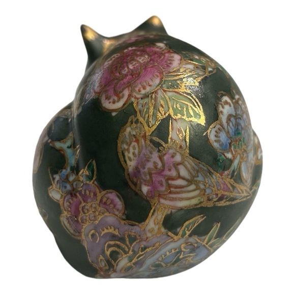 Fitz and Floyd Takahashi
Style Green Porcelain Kitty Cat figurine - Picture 2 of 8